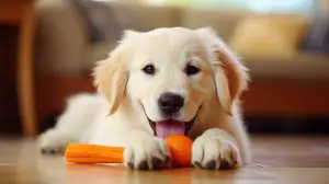 carrots for puppies teething