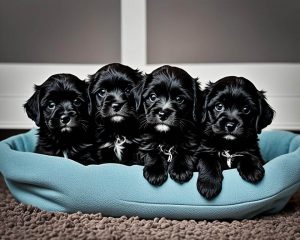 Black Cavapoo puppies